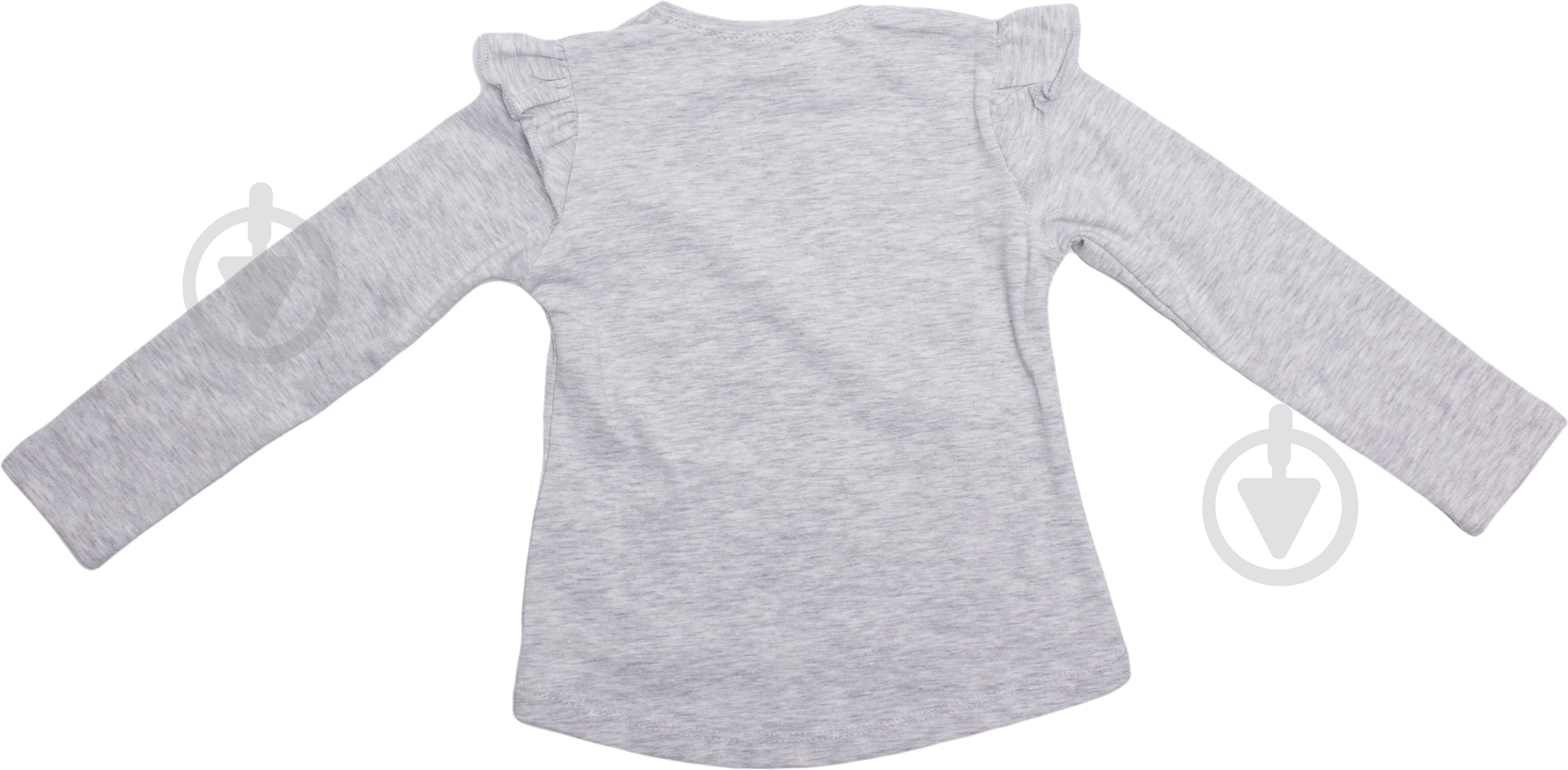 Свитшот для девочки ALG р.122 серый 620751 - фото 3 Свитшот для девочки ALG р.122 серый 620751 - фото 3