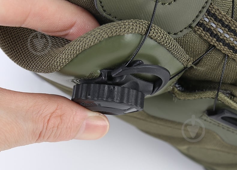 Кроссовки ESDY трекинговые с автошнуровкой SK-10 р.45 оливковые - фото 8