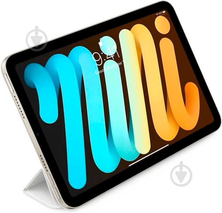 Чехол Apple Smart Folio для iPad mini (6th generation) white (MM6H3ZM/A) - фото 4