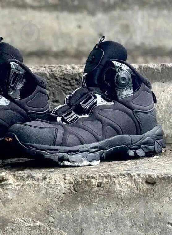 Кроссовки ESDY трекинговые с автошнуровкой SK-10 р.44 black - фото 6