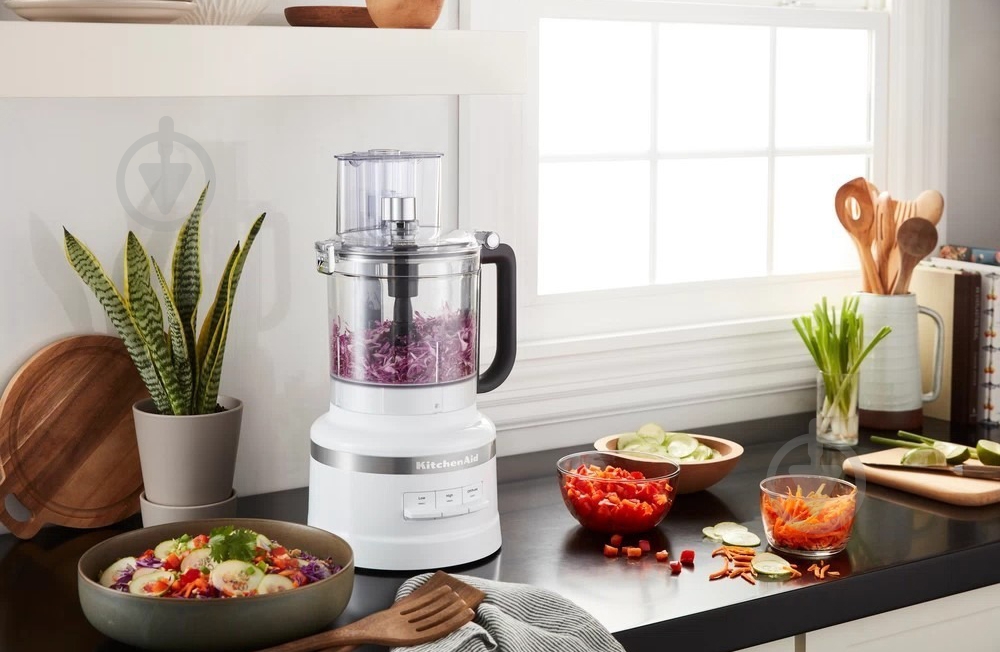 Кухонний комбайн KitchenAid CLASSIC 5KFP1318EWH - фото 4