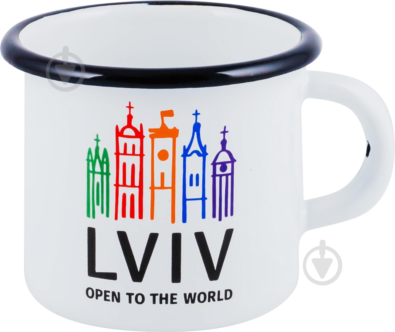 Чашка Idilia эмалированная Lviv 400 мл - фото 1
