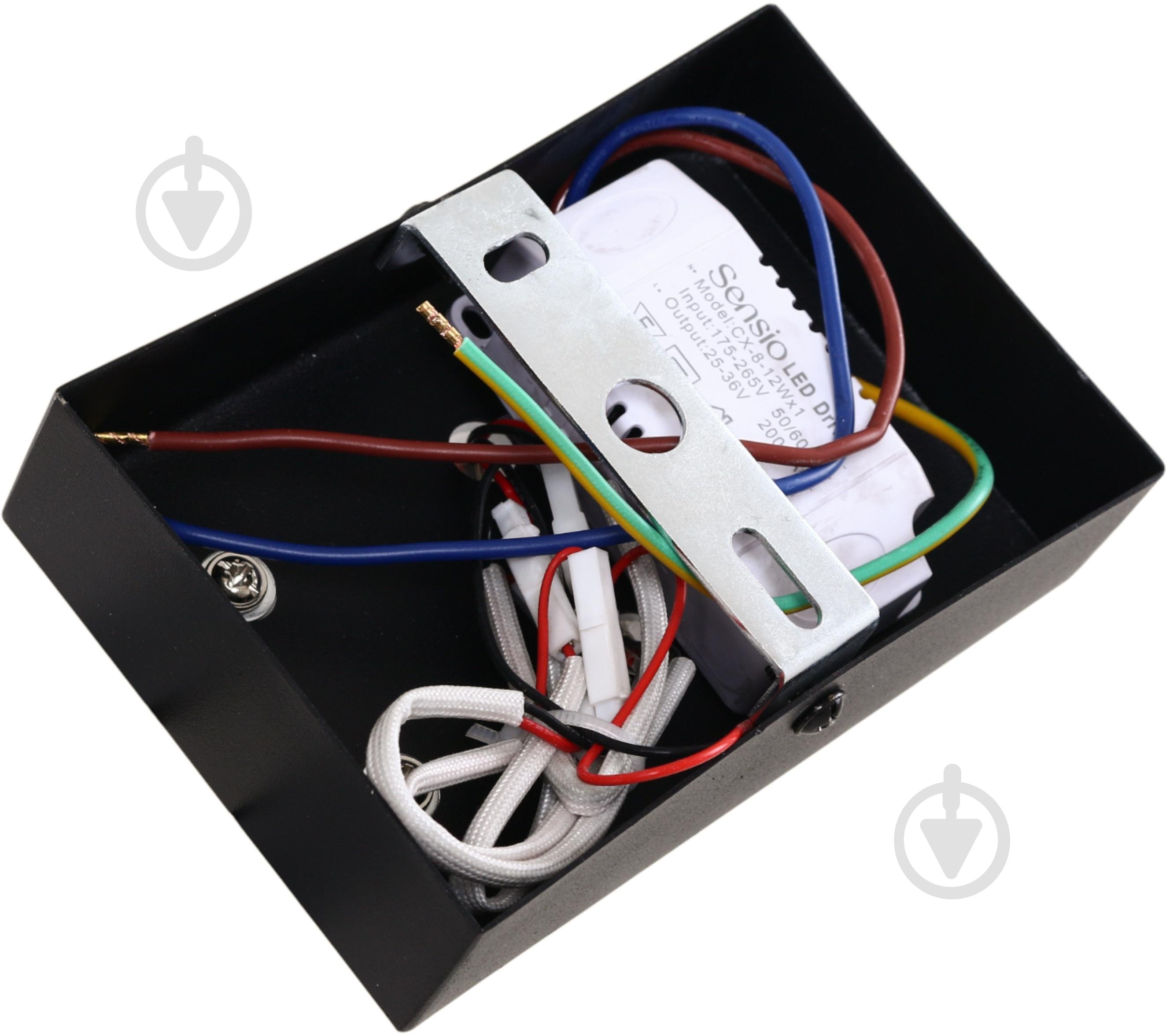 Світильник настінний Sensio Apus 5 Вт LED-модуль чорний ALG-3174/1-Bl - фото 4 Світильник настінний Sensio Apus 5 Вт LED-модуль чорний ALG-3174/1-Bl - фото 4