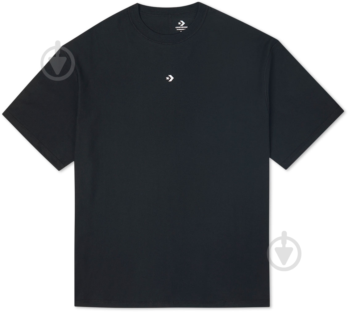Футболка Converse Crossover Tee 10020975-001 р.L черный - фото 1