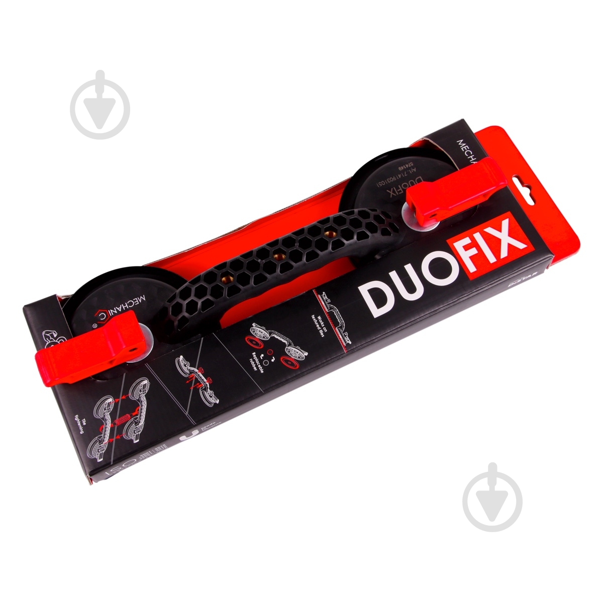 Присоска Mechanic DuoFIX подвійна - фото 7 Присоска Mechanic DuoFIX подвійна - фото 7