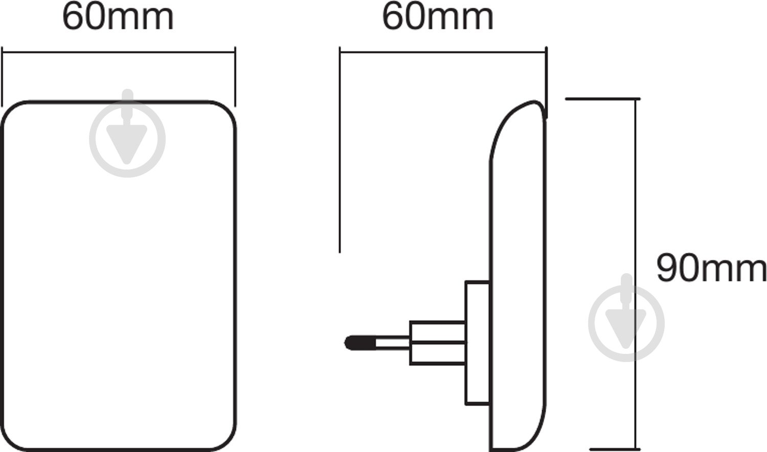 Нічник Osram Lunetta LED Glow 0,3 Вт білий - фото 3