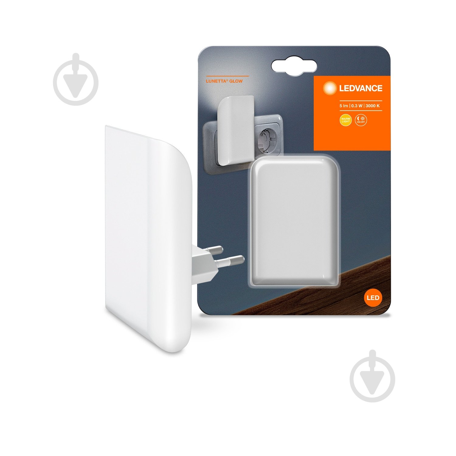 Нічник Osram Lunetta LED Glow 0,3 Вт білий - фото 1