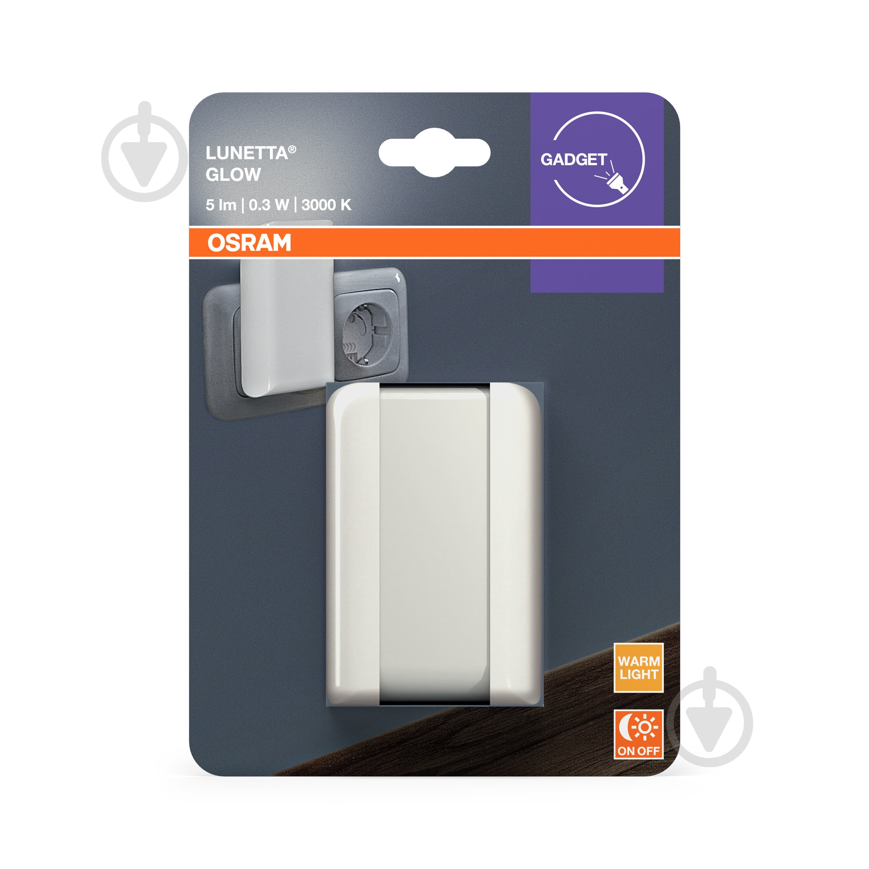 Нічник Osram Lunetta LED Glow 0,3 Вт білий - фото 8