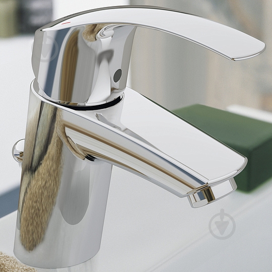 Смеситель для умывальника Grohe Eurosmart (33265002) - фото 3 Смеситель для умывальника Grohe Eurosmart (33265002) - фото 3