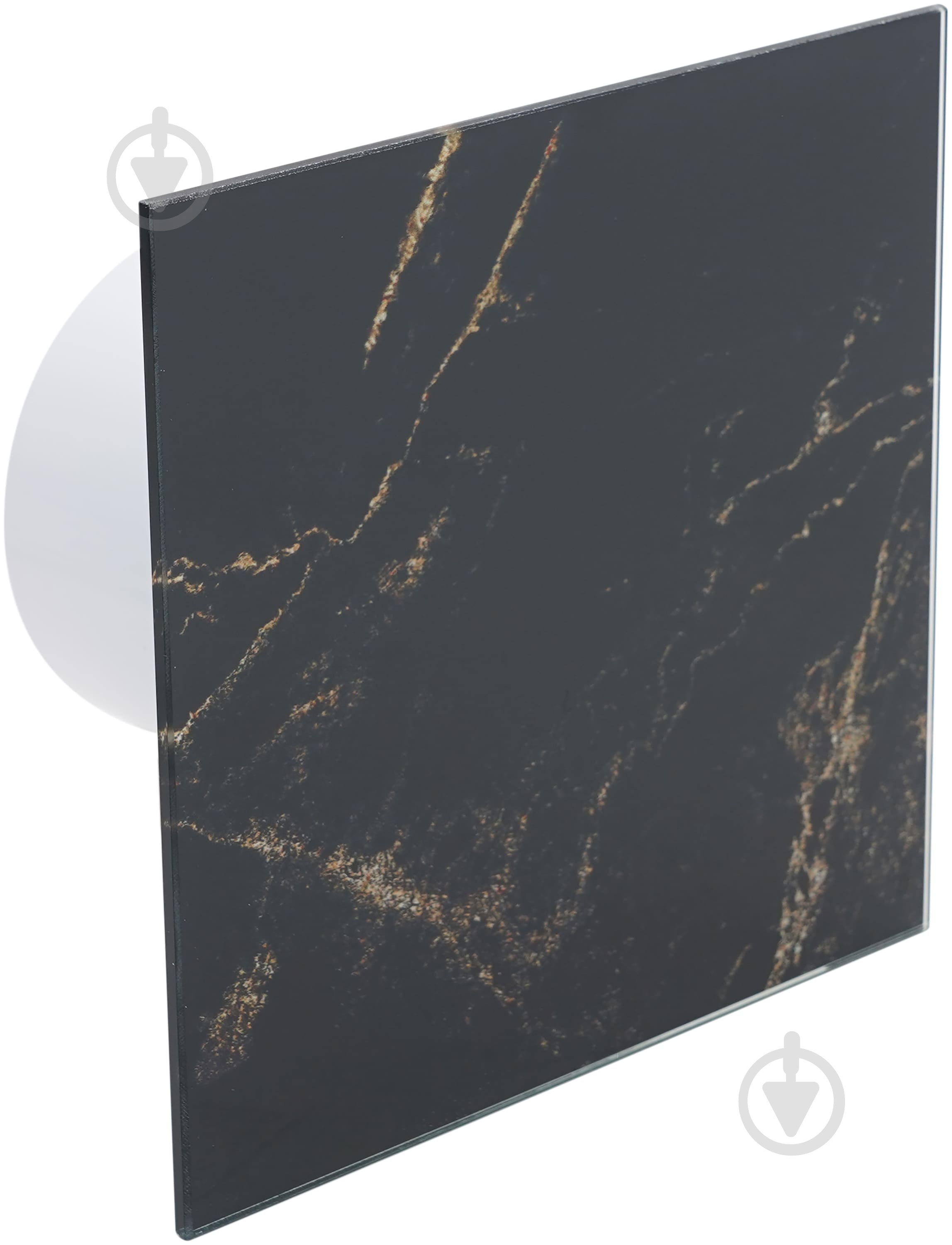 Вытяжной вентилятор AirRoxy MARBLE BLACK GOLD Glass (01-186) - фото 2