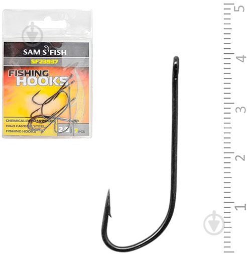Крючок SF23937 №2/0 10 шт. - фото 1