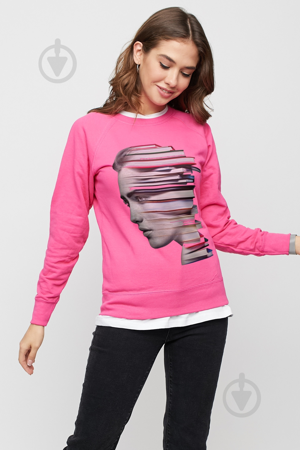 Свитшот YAPPI No Flis SWP1003 р.M розовый - фото 1 Свитшот YAPPI No Flis SWP1003 р.M розовый - фото 1