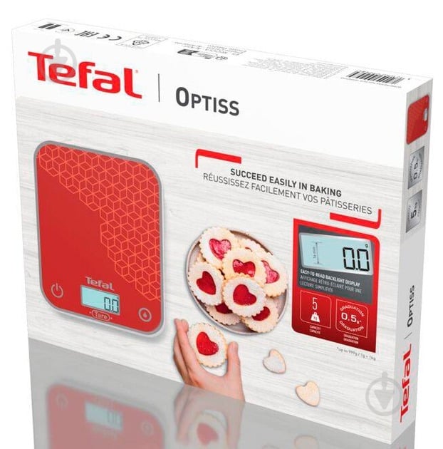 Ваги кухонні Tefal Optiss BC50D7V0 - фото 9 Ваги кухонні Tefal Optiss BC50D7V0 - фото 9