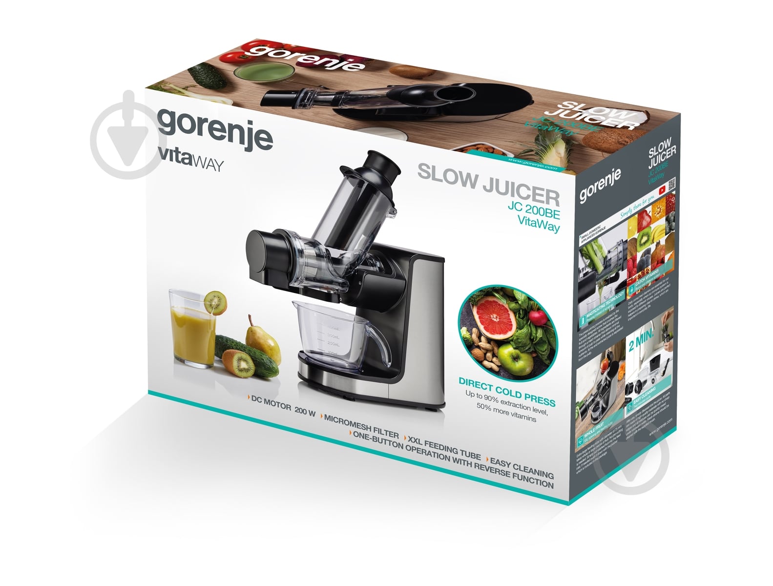 Соковыжималка Gorenje JC 200 BE - фото 2