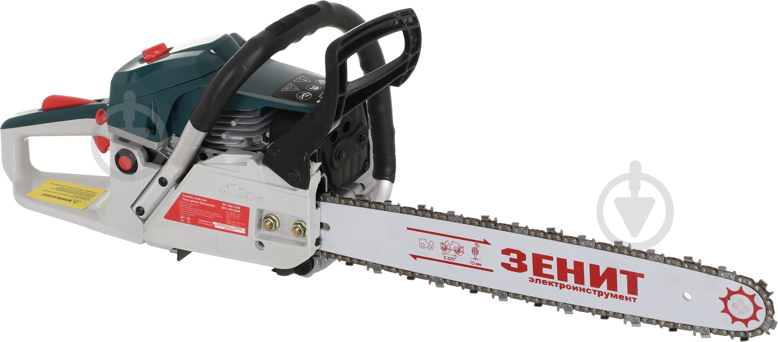 Бензопила Зеніт БПЛ-455/2250 - фото 4 Бензопила Зеніт БПЛ-455/2250 - фото 4