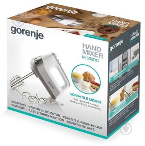 Миксер Gorenje M 500 DC - фото 7 Миксер Gorenje M 500 DC - фото 7