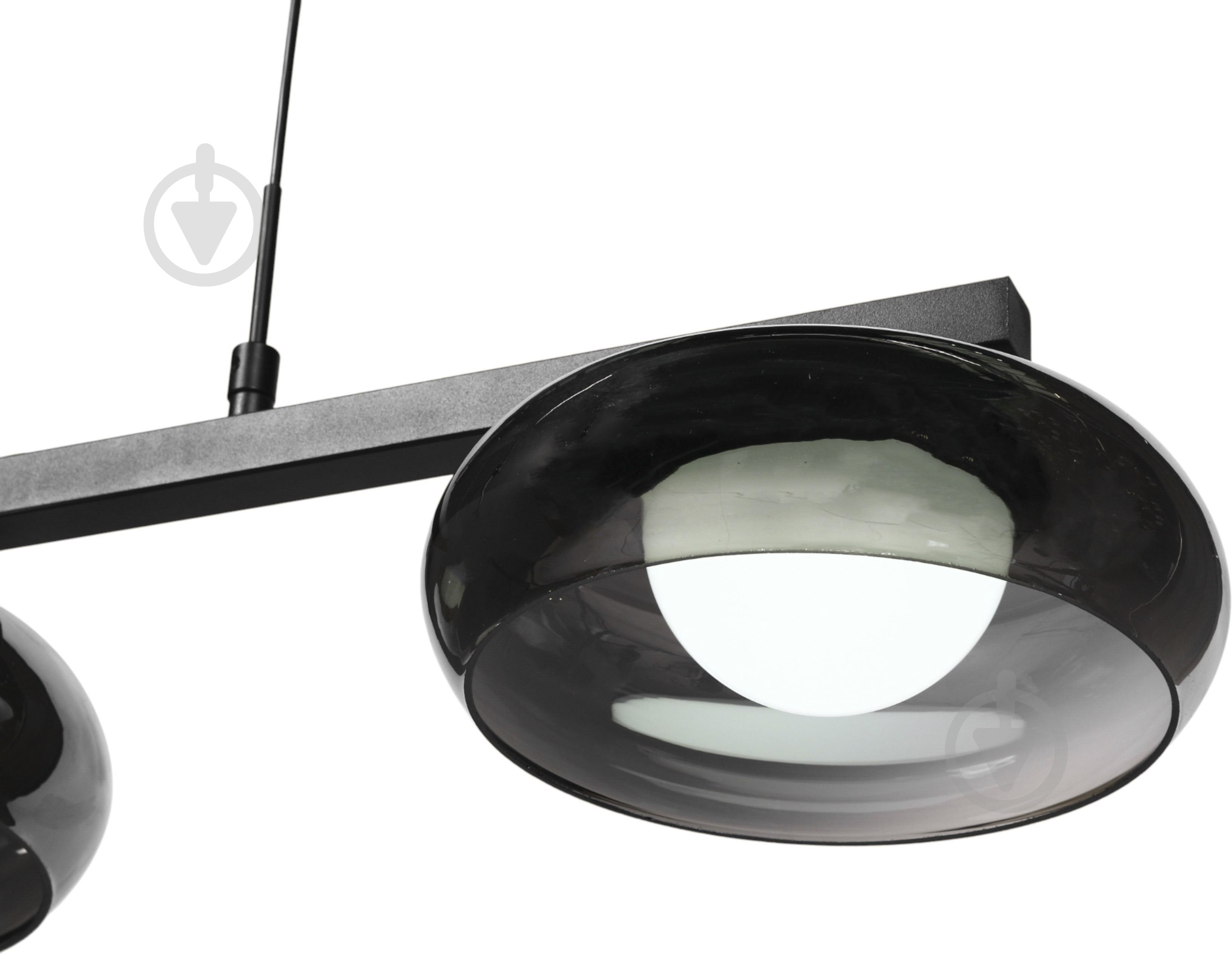 Світильник підвісний Sensio Aquila 3x23 Вт LED-модуль чорний ALG-2921/3D - фото 4