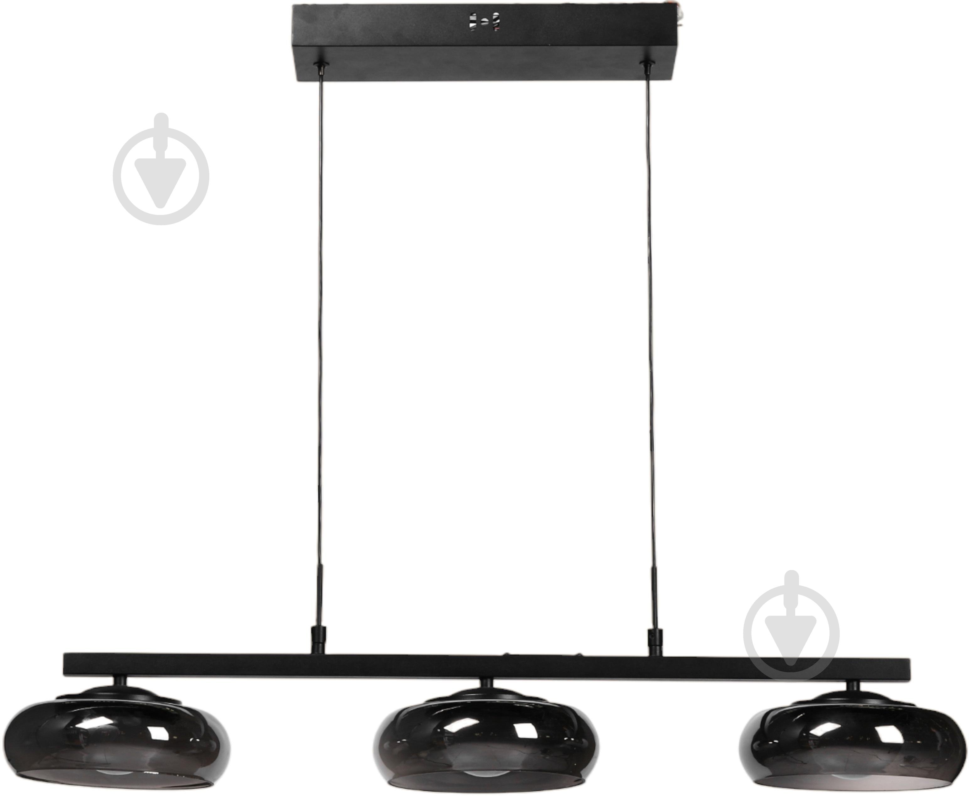 Світильник підвісний Sensio Aquila 3x23 Вт LED-модуль чорний ALG-2921/3D - фото 1