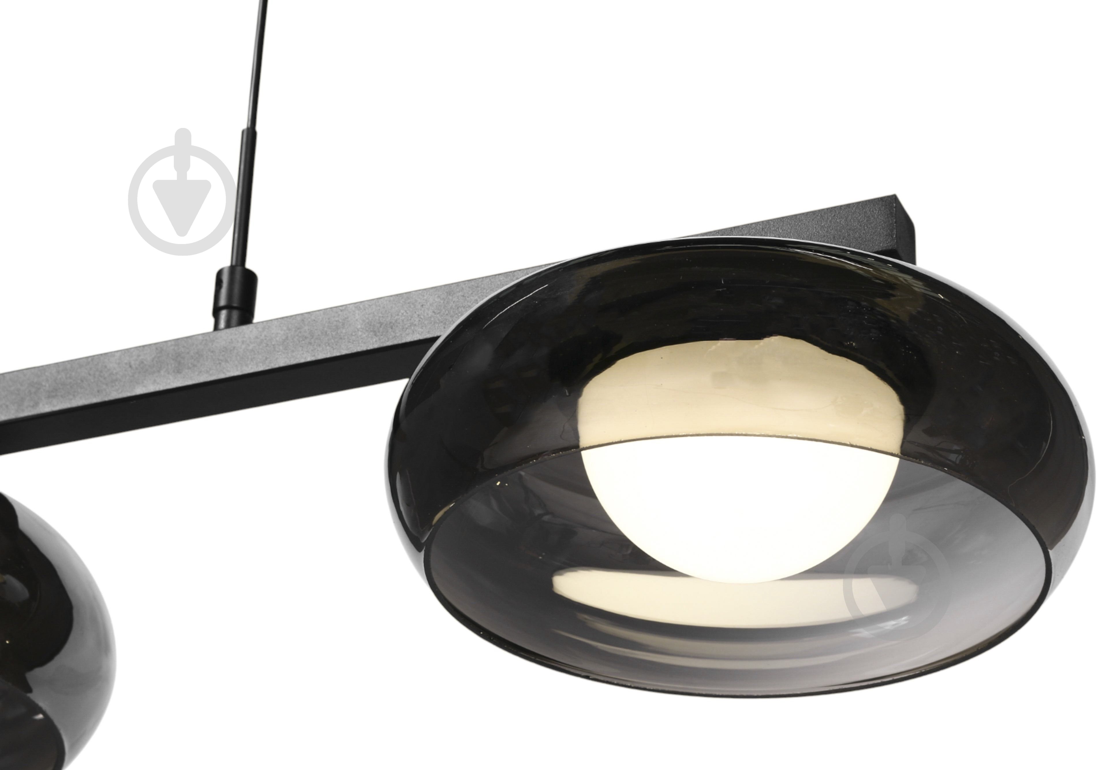 Світильник підвісний Sensio Aquila 3x23 Вт LED-модуль чорний ALG-2921/3D - фото 3