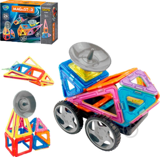 Конструктор Limo Toy магнитный LT5004 - фото 1 Конструктор Limo Toy магнитный LT5004 - фото 1