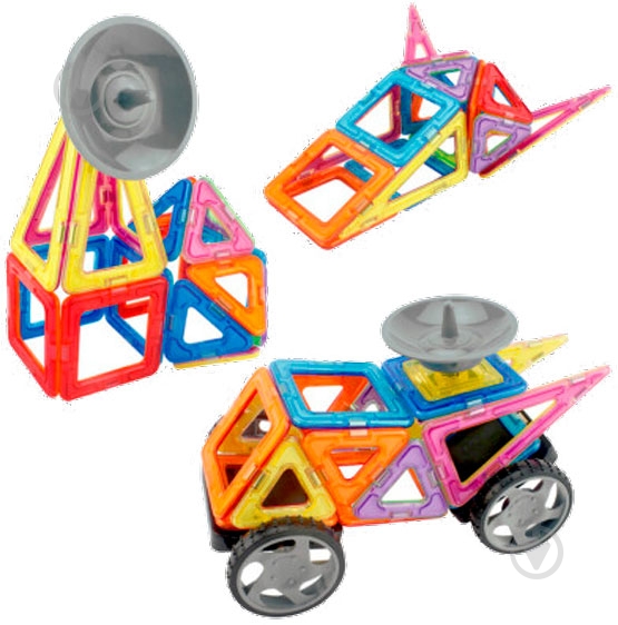 Конструктор Limo Toy магнитный LT5004 - фото 2 Конструктор Limo Toy магнитный LT5004 - фото 2