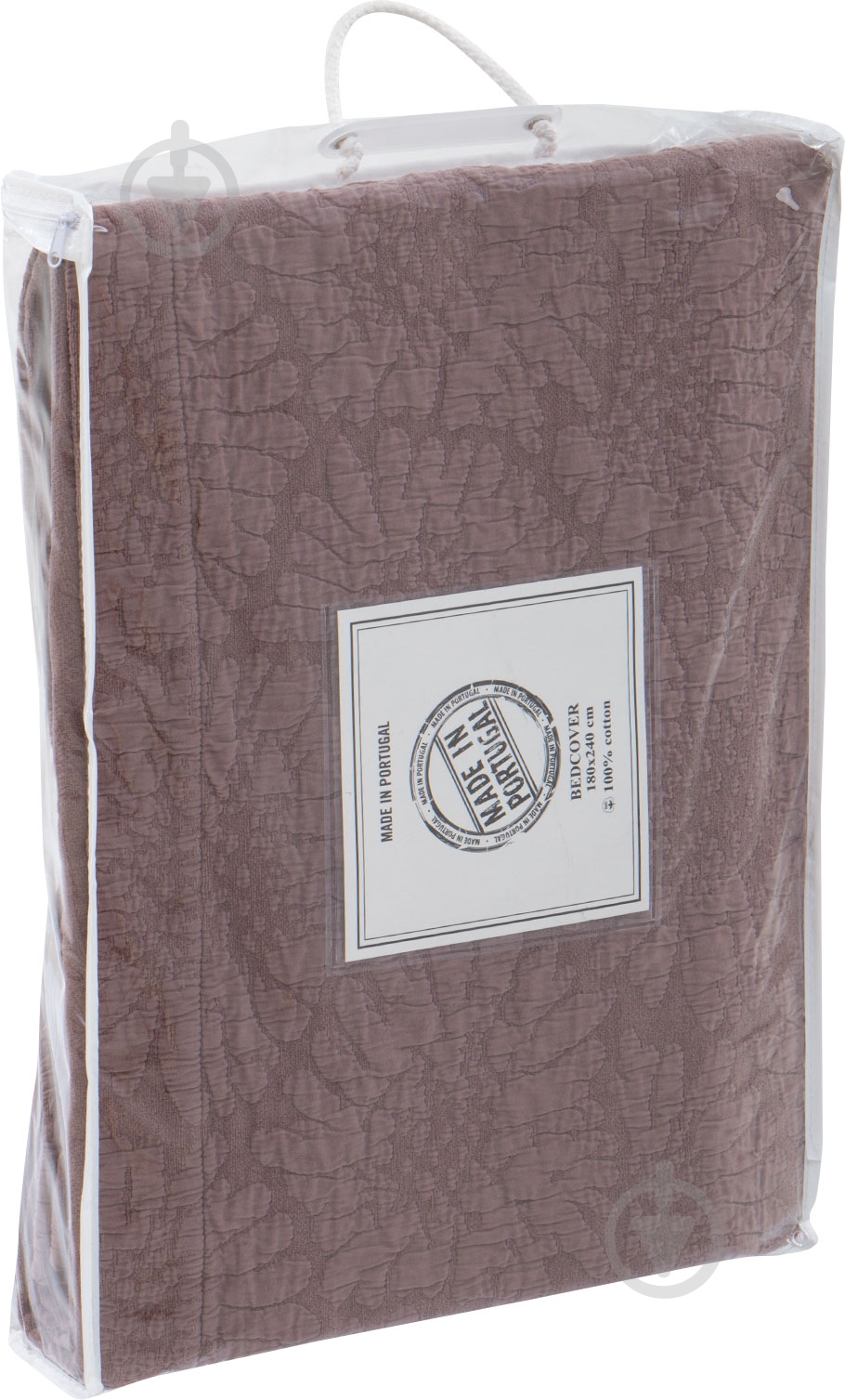 Покрывало Lagoa 180x240 см бордовый - фото 3