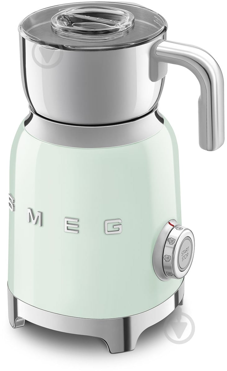 Вспениватель молока Smeg MFF11PGEU зеленый - фото 3