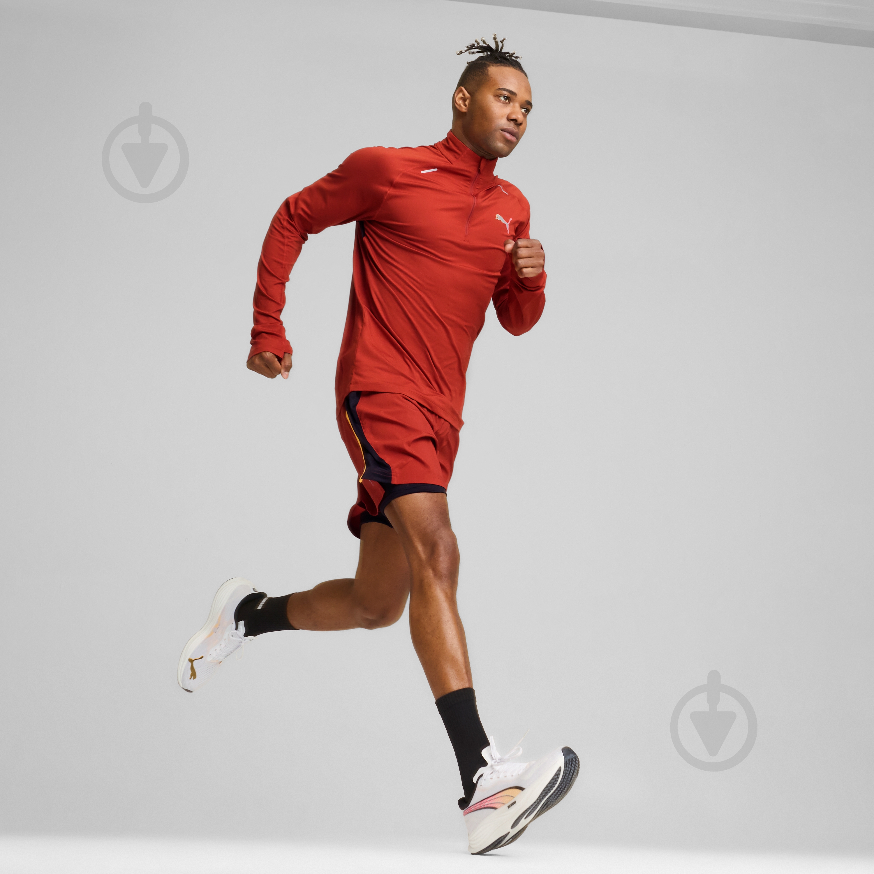 Джемпер Puma RUN CLOUDSPUN 1/4 ZIP 52578163 р.2XL червоний - фото 5 Джемпер Puma RUN CLOUDSPUN 1/4 ZIP 52578163 р.2XL червоний - фото 5