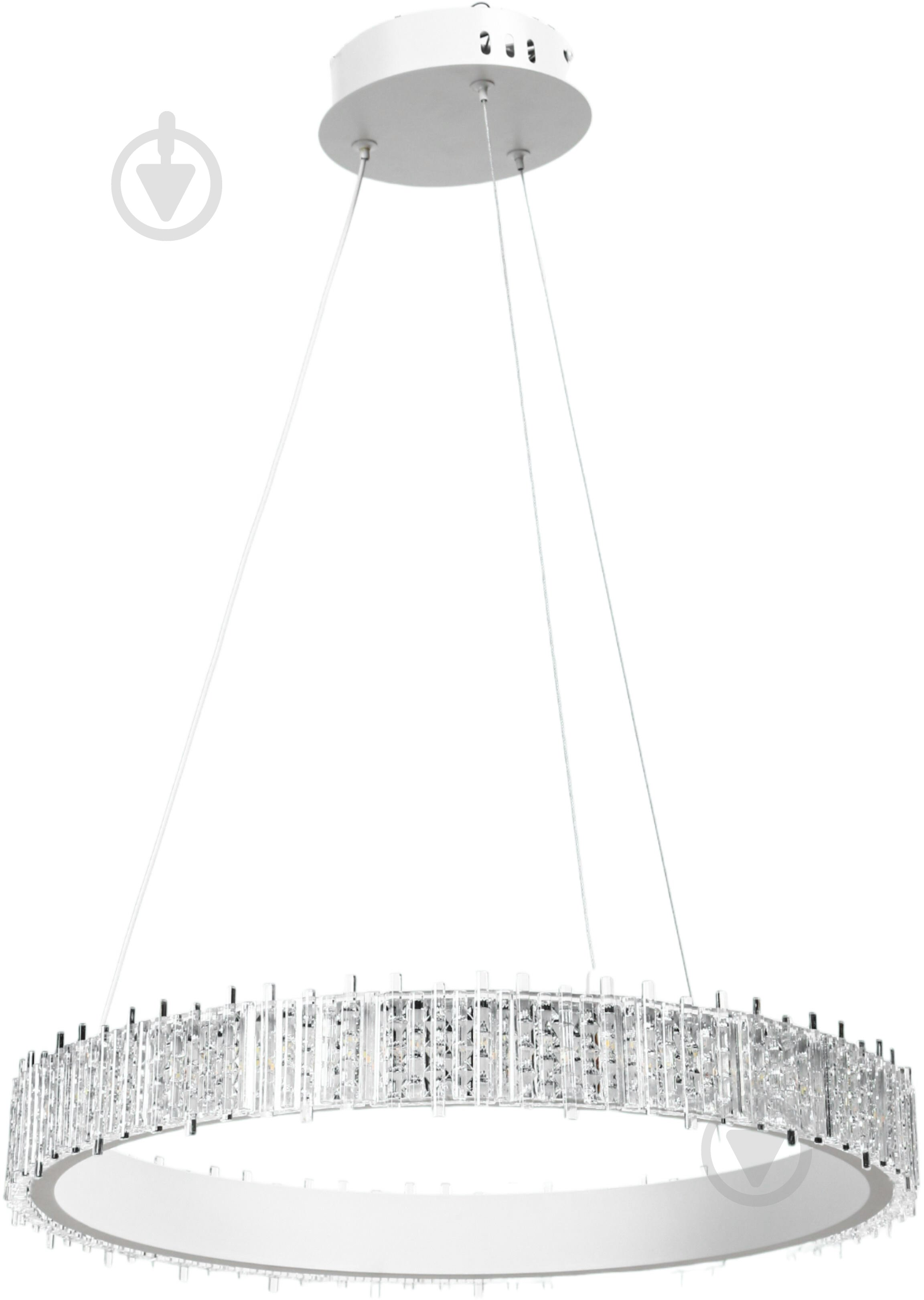 Люстра підвісна Sensio Coma 35 Вт LED-модуль білий ALG-3258/500W - фото 3 Люстра підвісна Sensio Coma 35 Вт LED-модуль білий ALG-3258/500W - фото 3