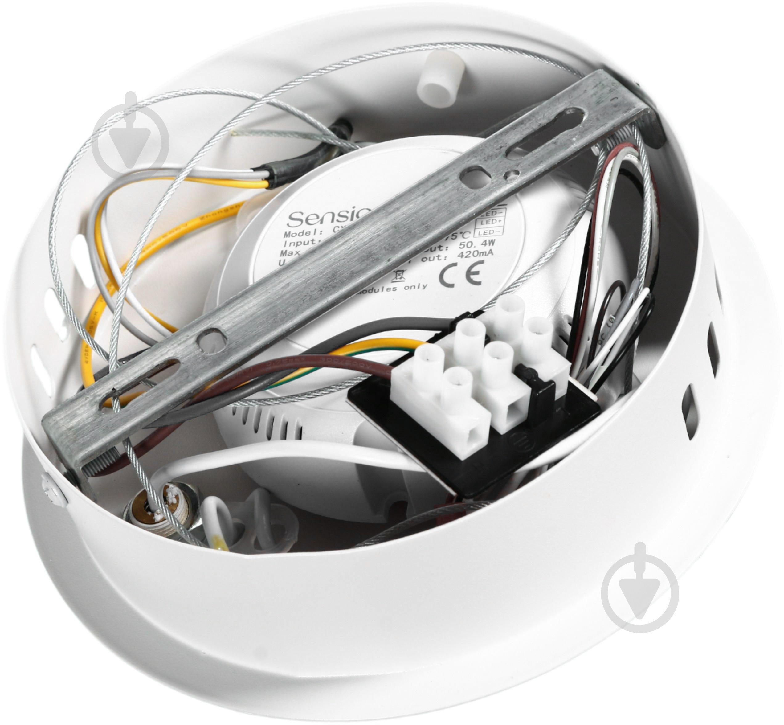 Люстра підвісна Sensio Coma 35 Вт LED-модуль білий ALG-3258/500W - фото 8 Люстра підвісна Sensio Coma 35 Вт LED-модуль білий ALG-3258/500W - фото 8