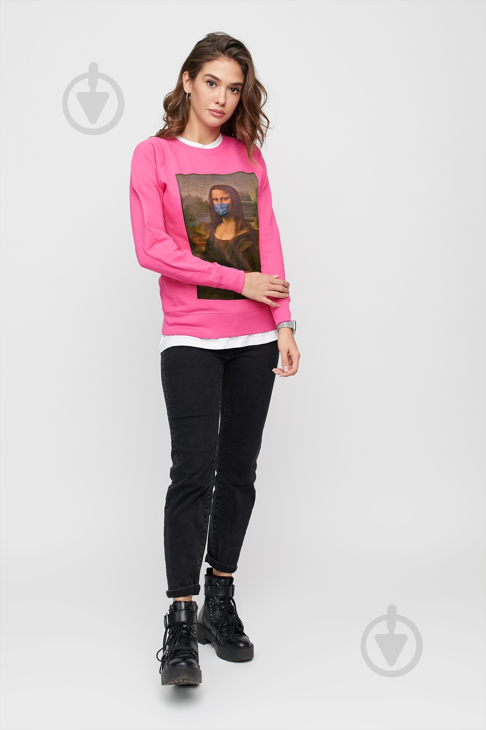 Свитшот YAPPI No Flis SWP1004 р.XL розовый - фото 2