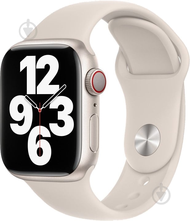 Ремешок Apple 45mm Starlight Sport Band Regular MKUU3ZM/A - фото 2