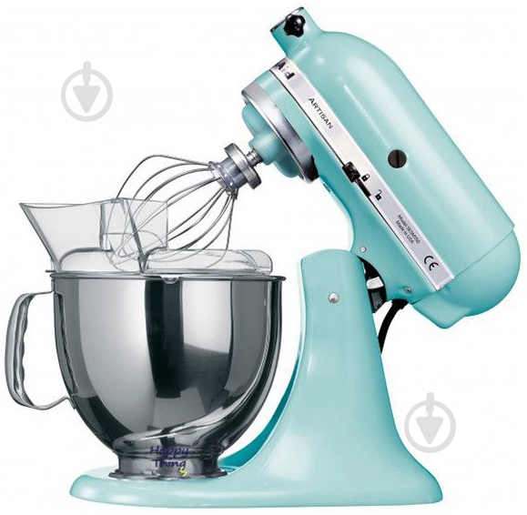 Кухонна машина KitchenAid Artisan 5KSM175PSEIC 4,8 л блакитний лід - фото 3
