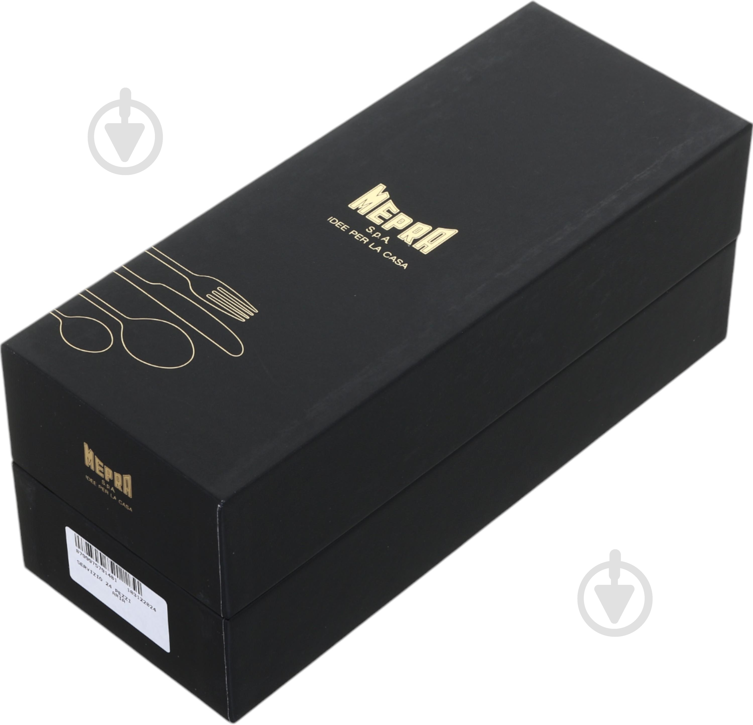 Набор столовых приборов Mepra Aria 24 предмета - фото 9 Набор столовых приборов Mepra Aria 24 предмета - фото 9