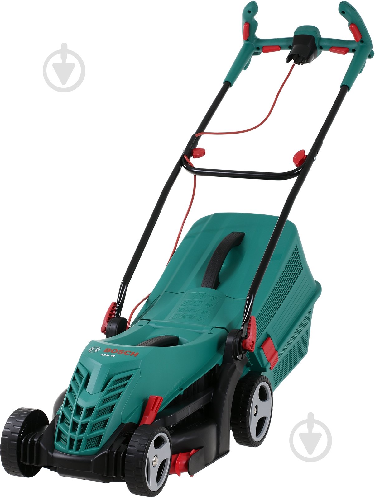 Газонокосилка электрическая Bosch ARM 34 (06008A6108) + триммер Bosch ART 23 SL - фото 2