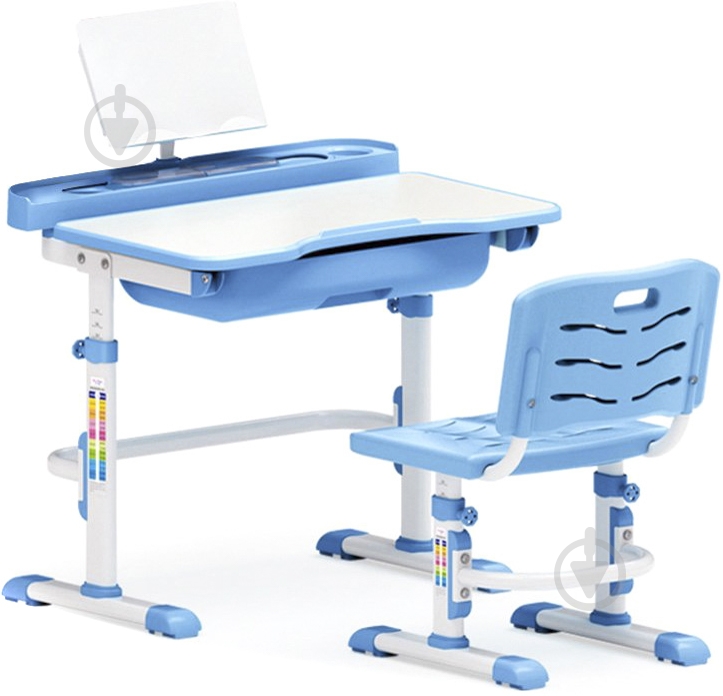 Комплект стол и стул Evo-kids Evo-17 Blue - фото 1