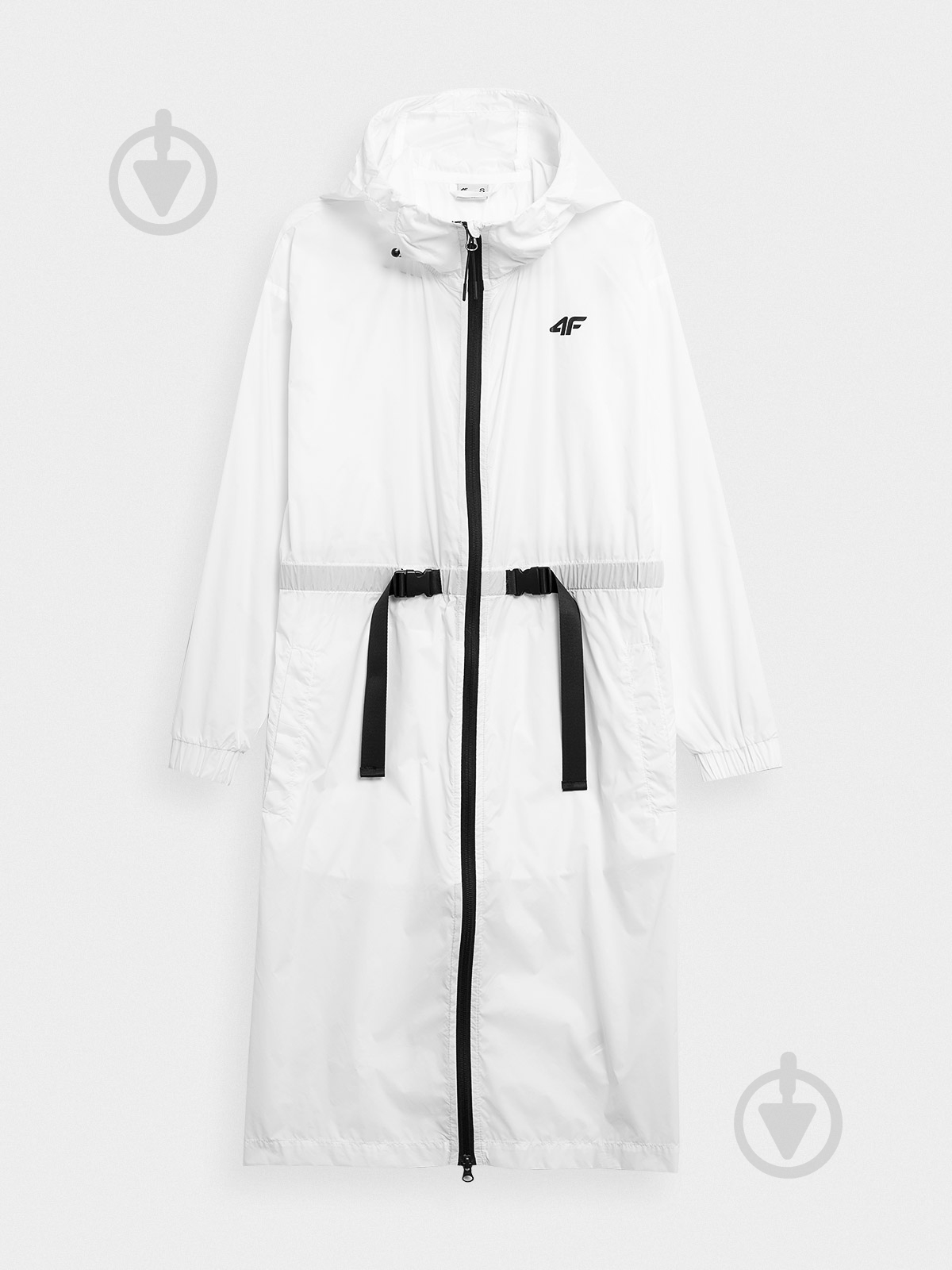 Ветровка женская демисезонная 4F JACKET F018 4FSS23TJACF018-10S р.S белая - фото 3