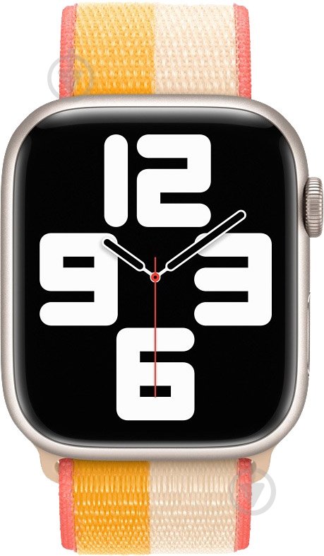 Ремешок Apple 41mm Maize/White Sport Loop Regular ML2N3ZM/A - фото 3