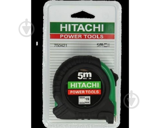 Рулетка Hitachi 750421 5 м x 10 мм - фото 2 Рулетка Hitachi 750421 5 м x 10 мм - фото 2