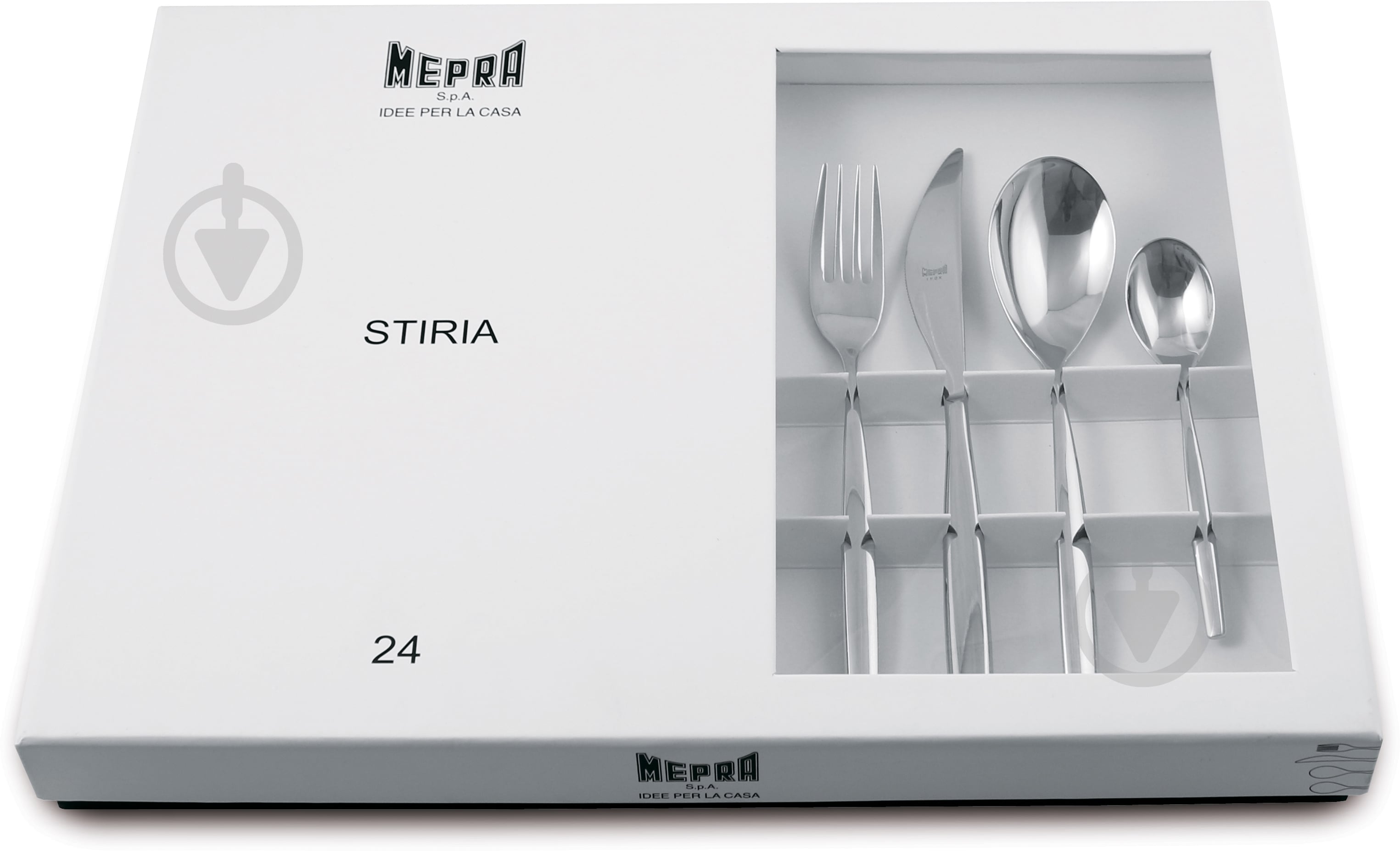 Набор столовых приборов Mepra Stiria 24 предмета - фото 3