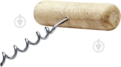 Штопор с деревянной ручкой - фото 1 Штопор с деревянной ручкой - фото 1