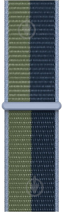 Ремешок Apple 41mm Abyss Blue/Moss Green Sport Loop Regular ML2Q3ZM/A - фото 1 Ремешок Apple 41mm Abyss Blue/Moss Green Sport Loop Regular ML2Q3ZM/A - фото 1