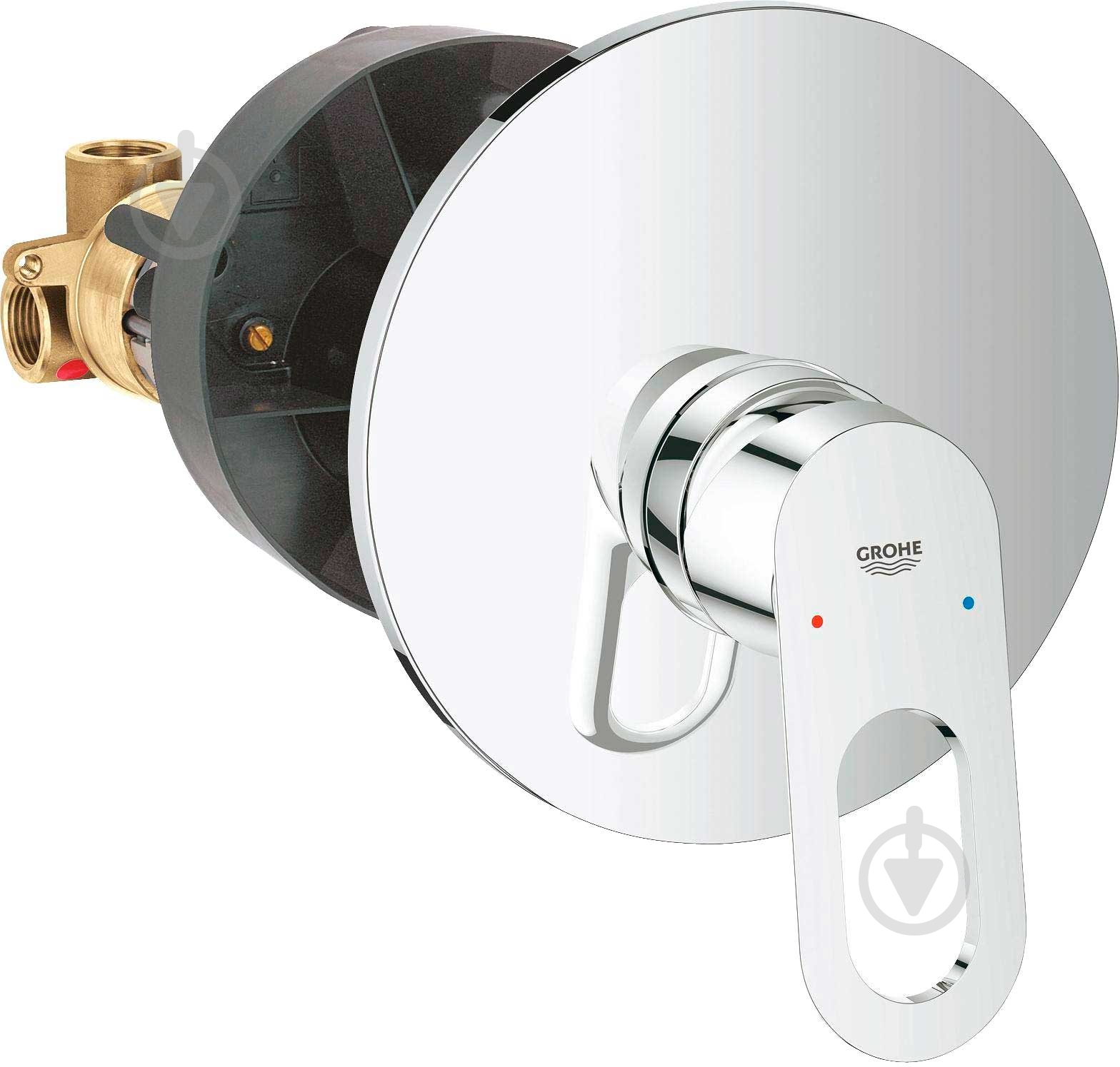 Смеситель для ванны Grohe BauLoop (29081000) - фото 1 Смеситель для ванны Grohe BauLoop (29081000) - фото 1