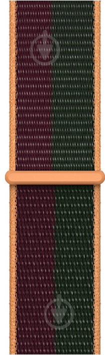 Ремінець Apple 41mm Dark Cherry/Forest Green Sport Loop Regular ML2R3ZM/A - фото 1