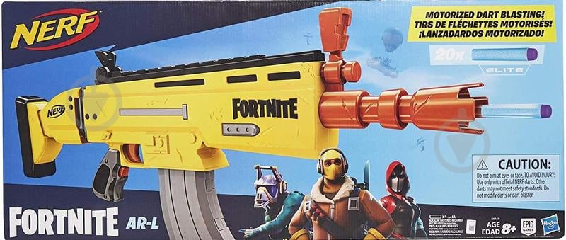Бластер Hasbro Nerf Fortnite AR-L E6158 - фото 2