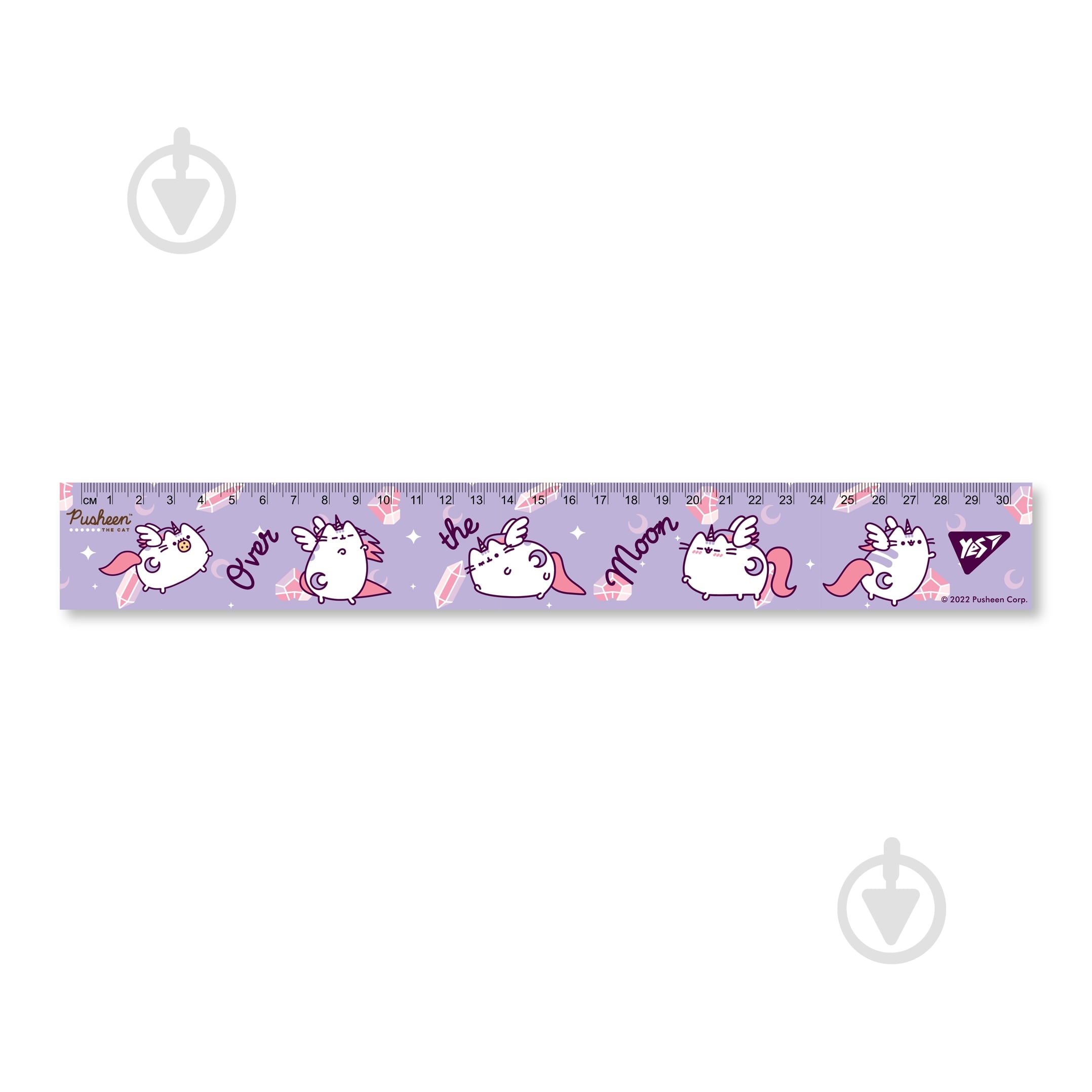 Линейка Pusheen 30 см 370629 YES - фото 1 Линейка Pusheen 30 см 370629 YES - фото 1