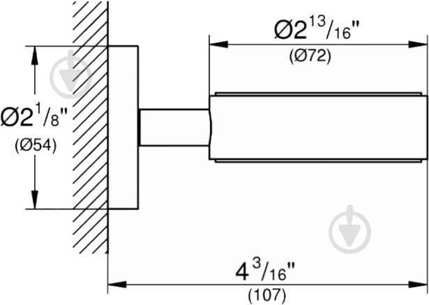 Держатель для стакана Grohe Essentials 40369001 - фото 2