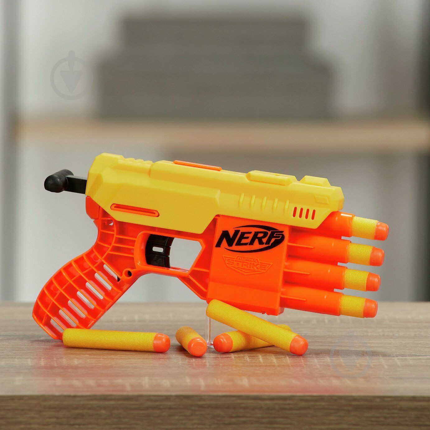 Бластер Hasbro Nerf Alpha Strike Fang QS-4 E6973 - фото 5 Бластер Hasbro Nerf Alpha Strike Fang QS-4 E6973 - фото 5