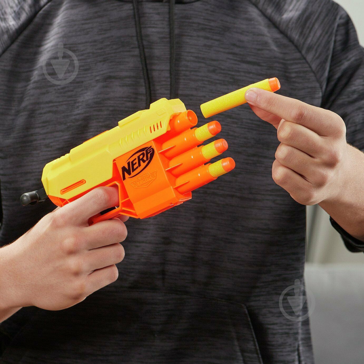 Бластер Hasbro Nerf Alpha Strike Fang QS-4 E6973 - фото 4 Бластер Hasbro Nerf Alpha Strike Fang QS-4 E6973 - фото 4