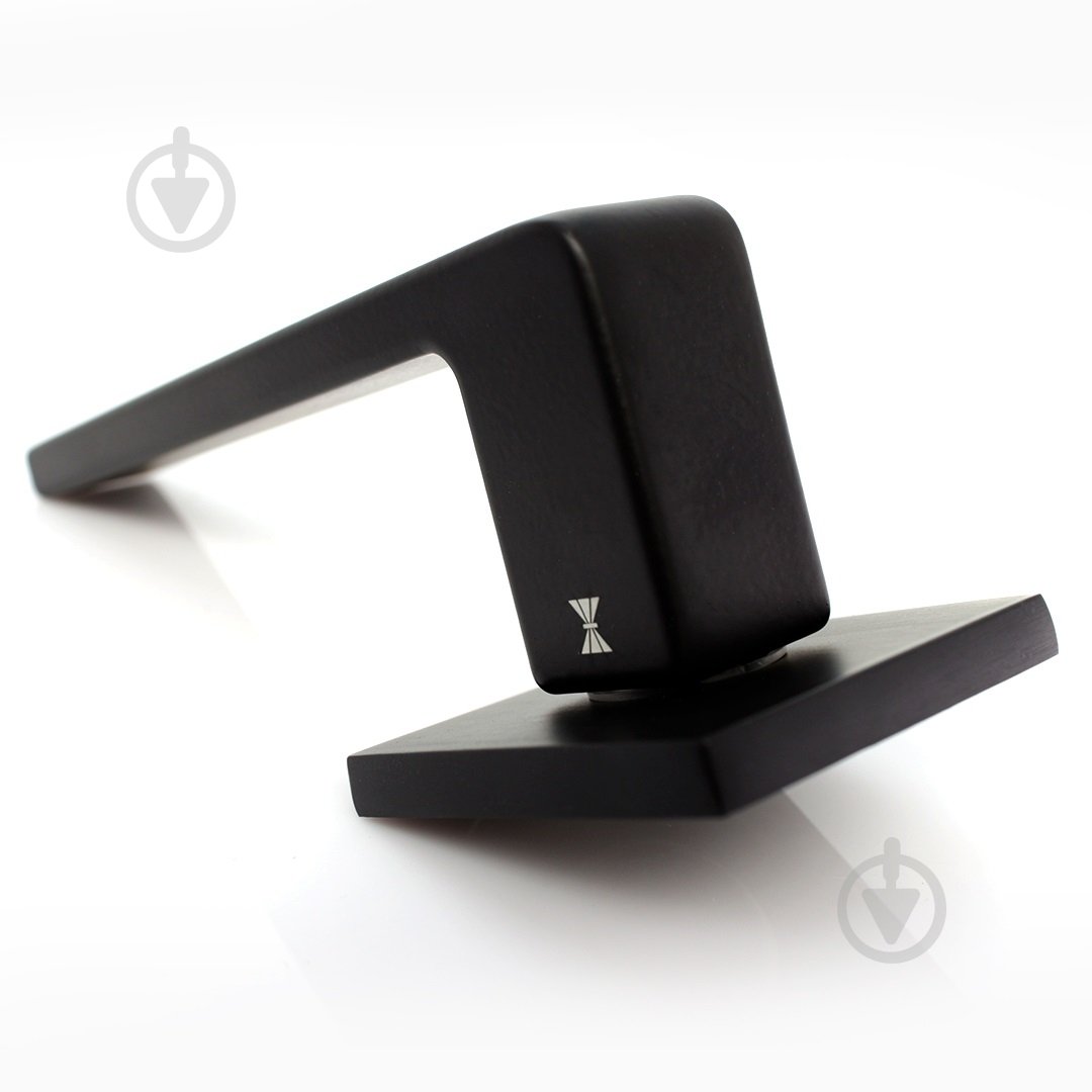 Ручка на розетке Fimet ice 168-213 f no черный матовый - фото 2 Ручка на розетке Fimet ice 168-213 f no черный матовый - фото 2